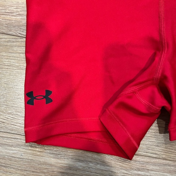 Under Armour Women's Red Shorts - Picture 2 of 6